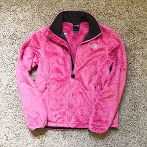 North Face Zip Up - Fluffy & Pink! 💗